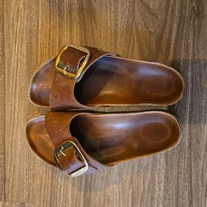 Big Buckle Birkenstock Sandals